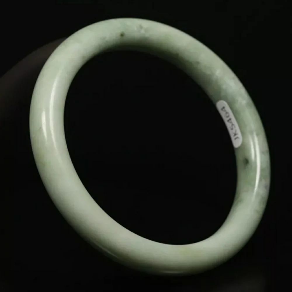 Natural Green Chinese Guizhou Jade Jadeite Quartz Gemstone Bangle Bracelet